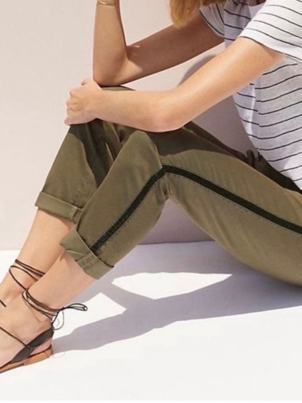 Anthropologie Chino Relaxed Pants